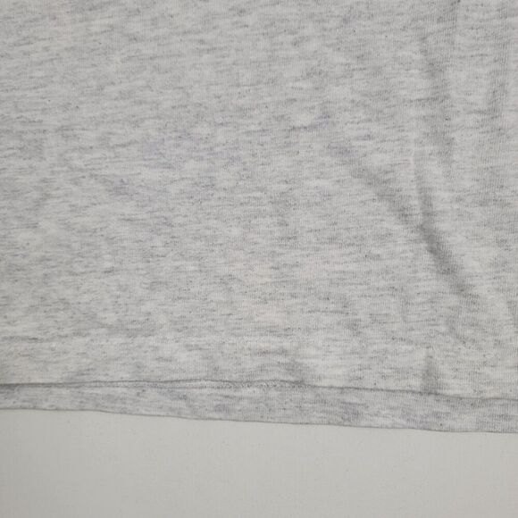 Vintage Cat Shirt Mens Large White Kitten 90s T Tee Distressed S/S - Picture 2 of 12